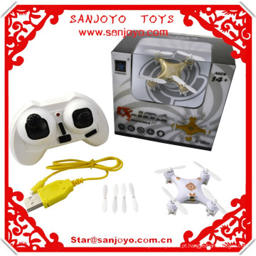 2.4G mini rc quadcopter luzes LED brinquedos eletrônicos CX-10A Nano Quadcopter